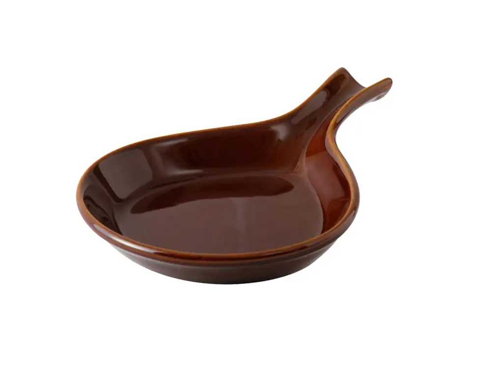 Decorated Fry Pan Server