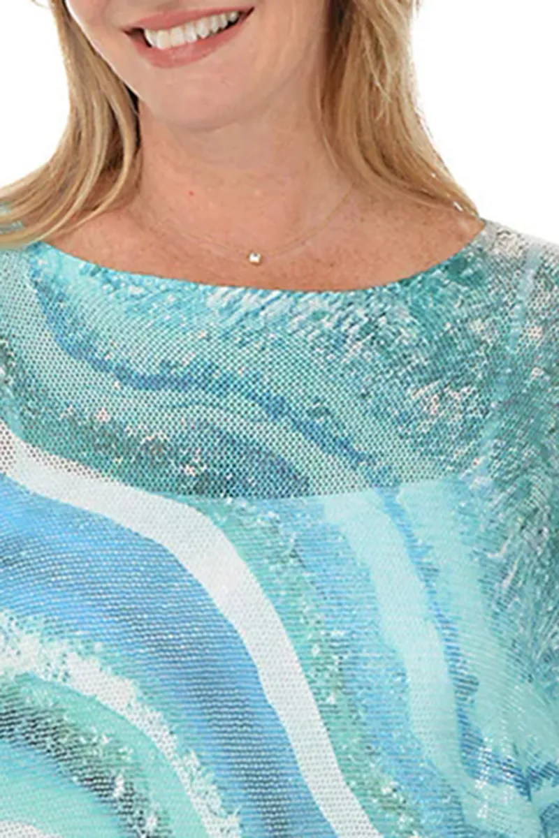 Ombre Waves Lightweight Sweater