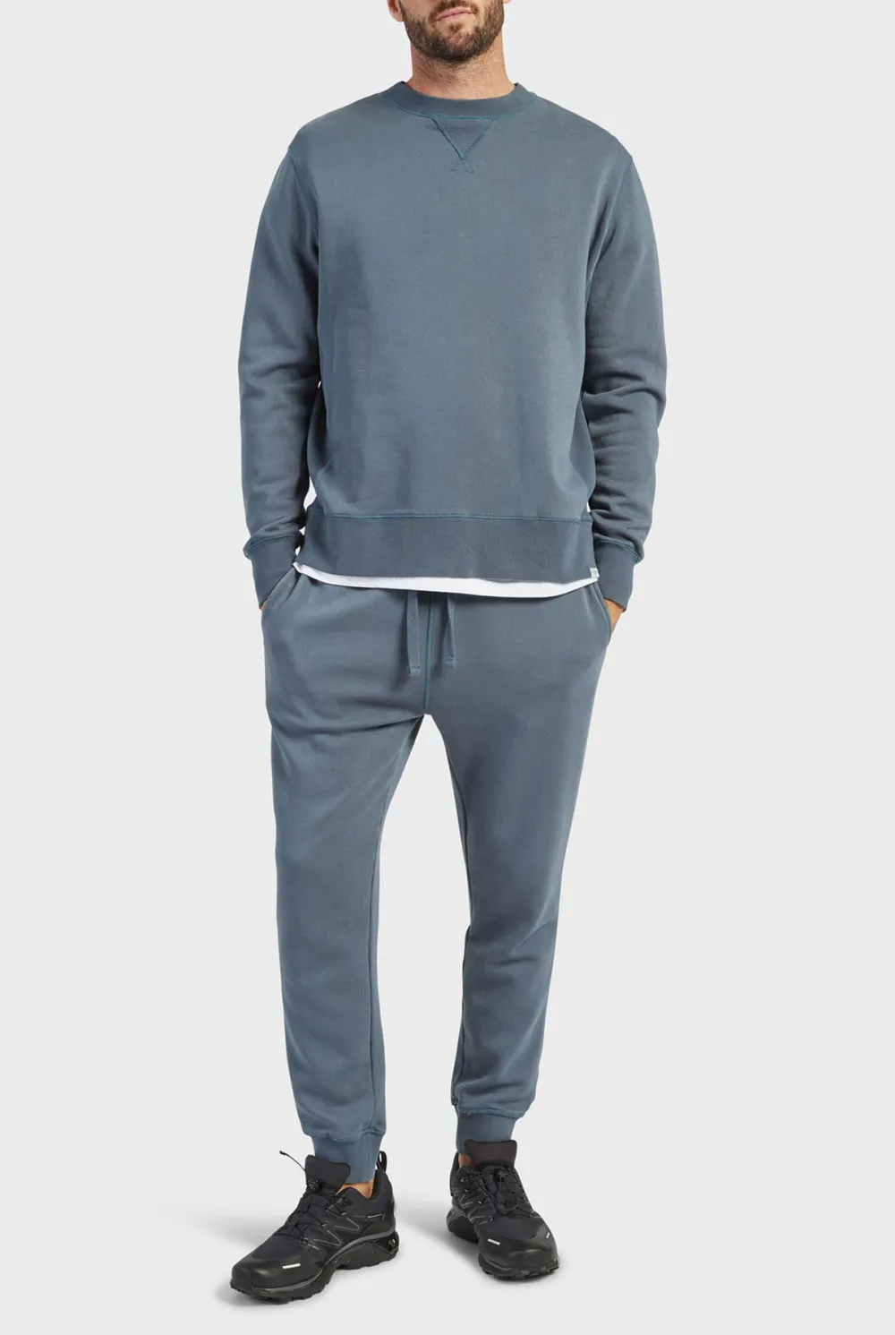 Soft Knit Elastic Waist Casual Sweatpants