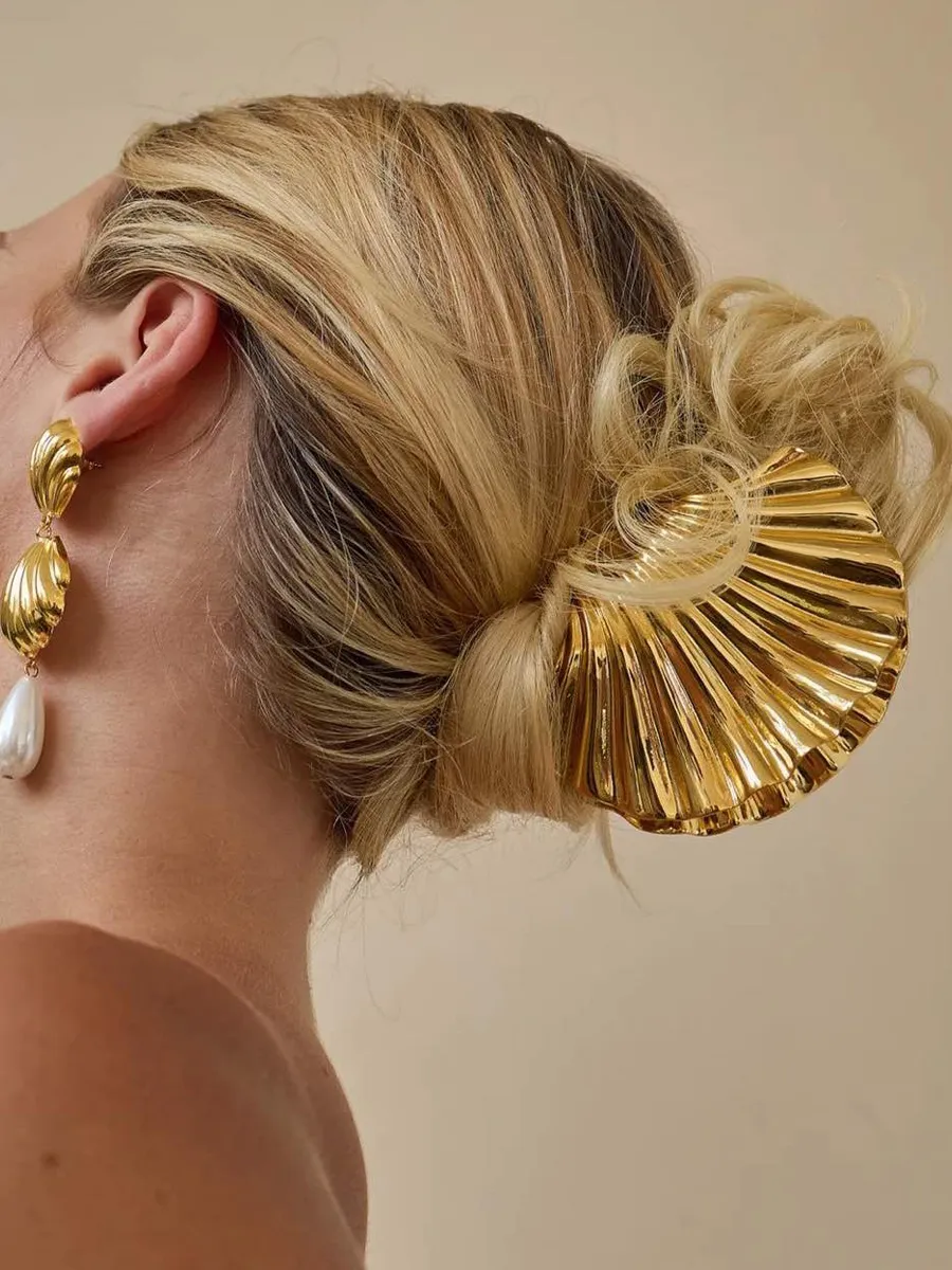 Mira Alloy Shell Hair Clip