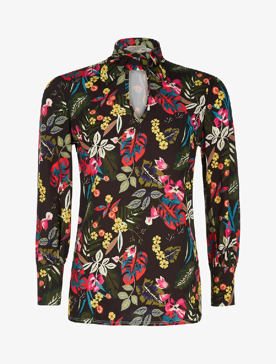 Everyday Long Sleeve V-Neck Blouse