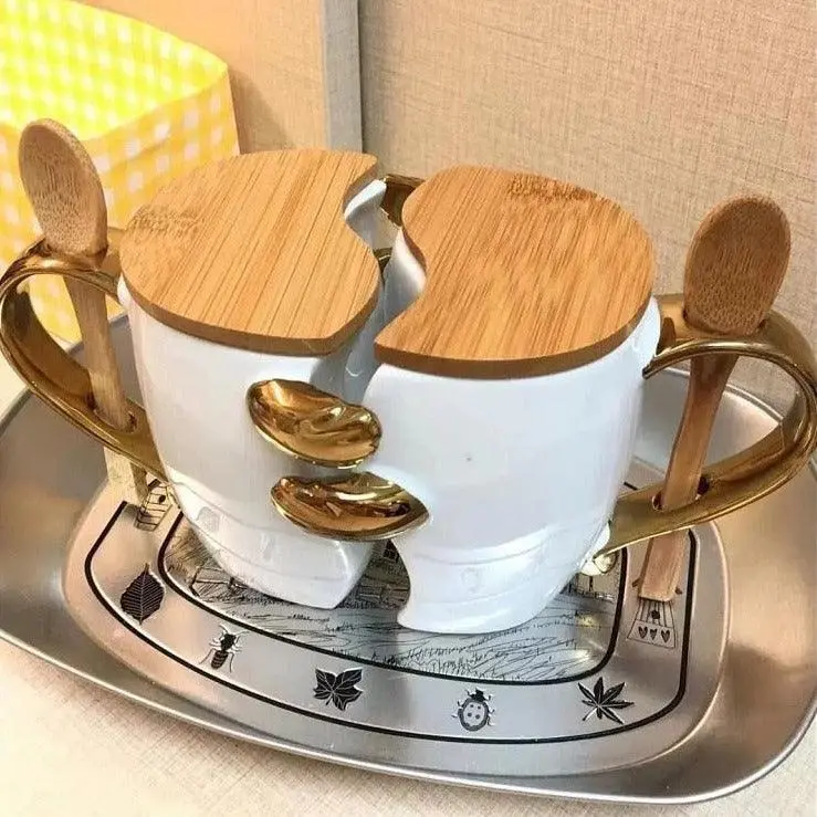Ceramic Romantic Drinkware Set Table