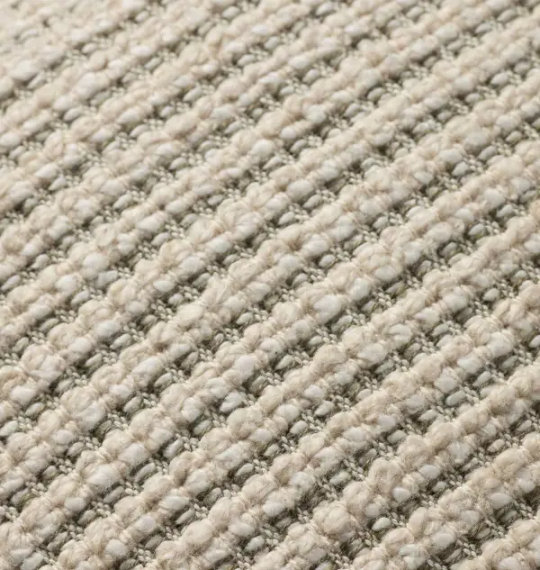 Natural Woven Pattern Lumbar Sofa Throw Pillow