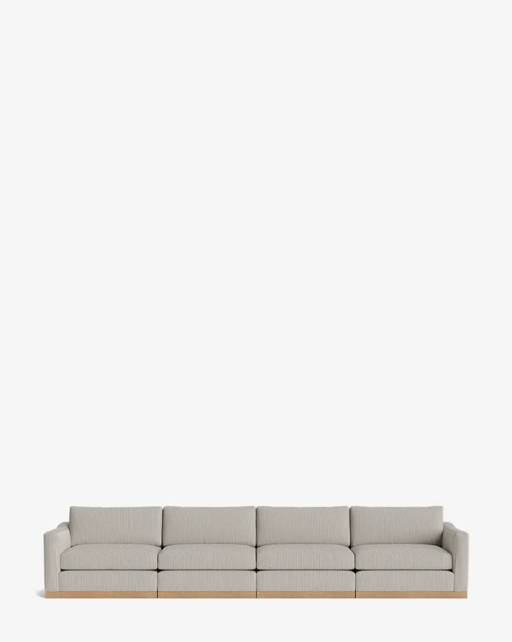 Modular Oak Sofa