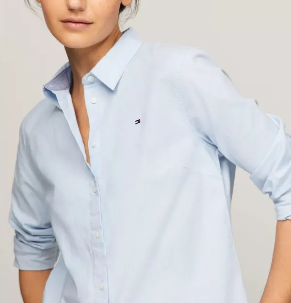Light Blue Solid Shirt