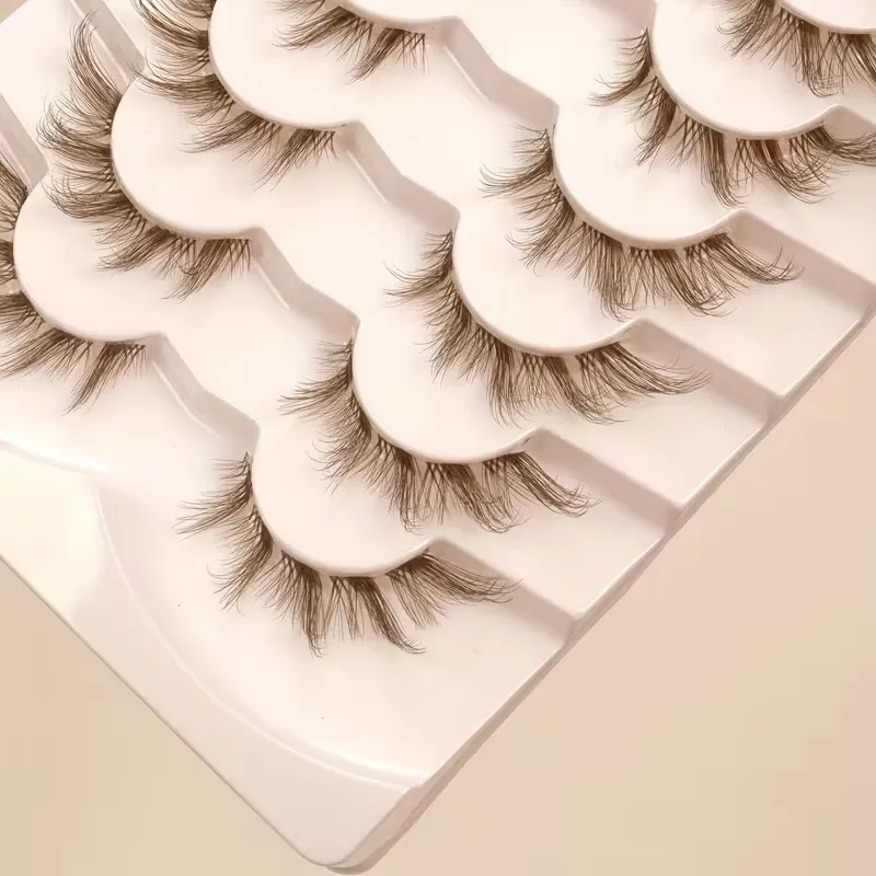 Multi-Pair Natural Brown Lash
