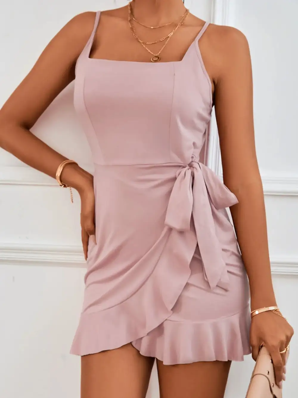 Tie Cemi Mini Dress