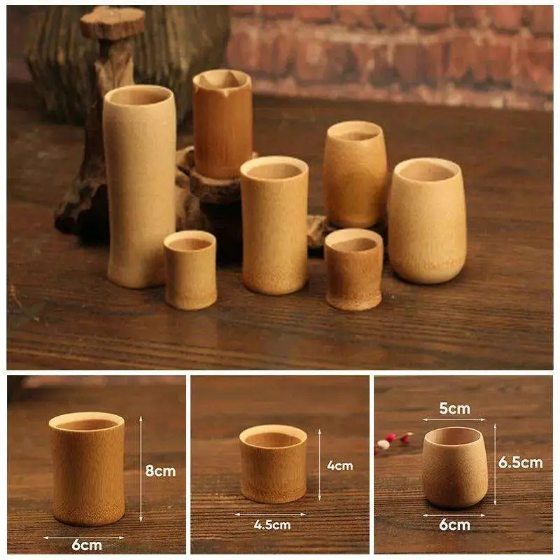 Bamboo Sustainable Drinkware Set