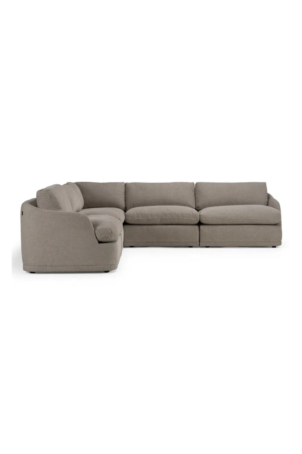 Contemporary Sectional Fabric Sectional Sofa