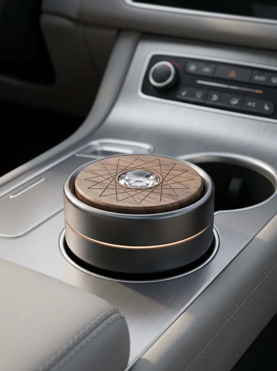 Geometric Crystal Car Air Freshener
