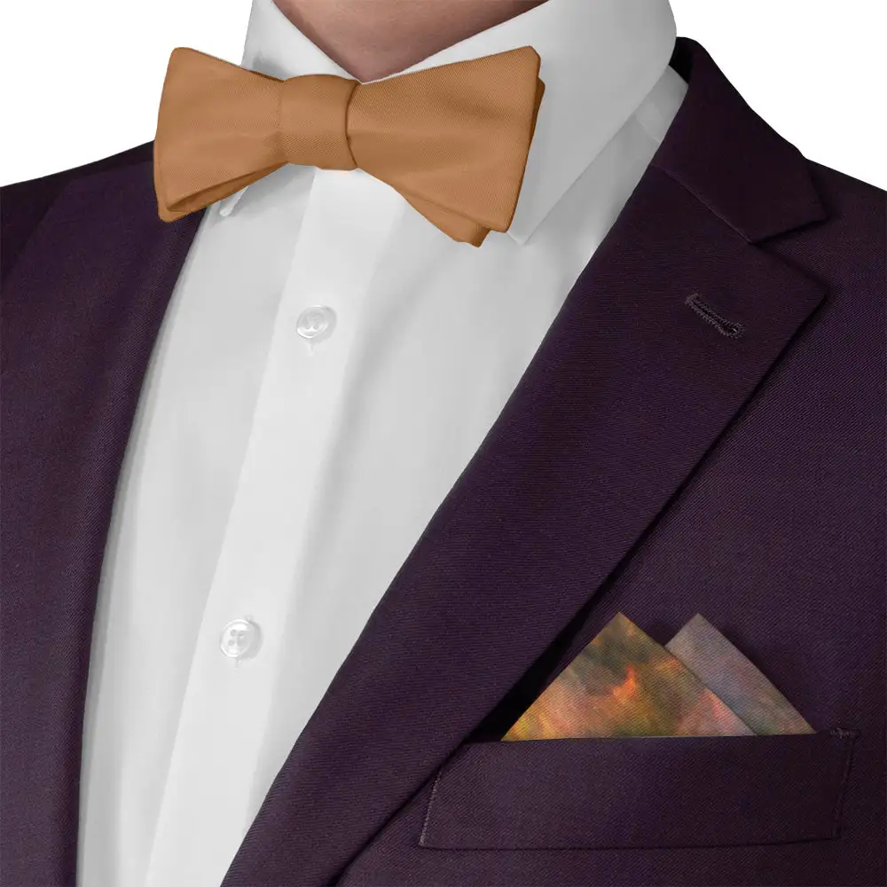 Refined Graceful Space Motif Pocket Square