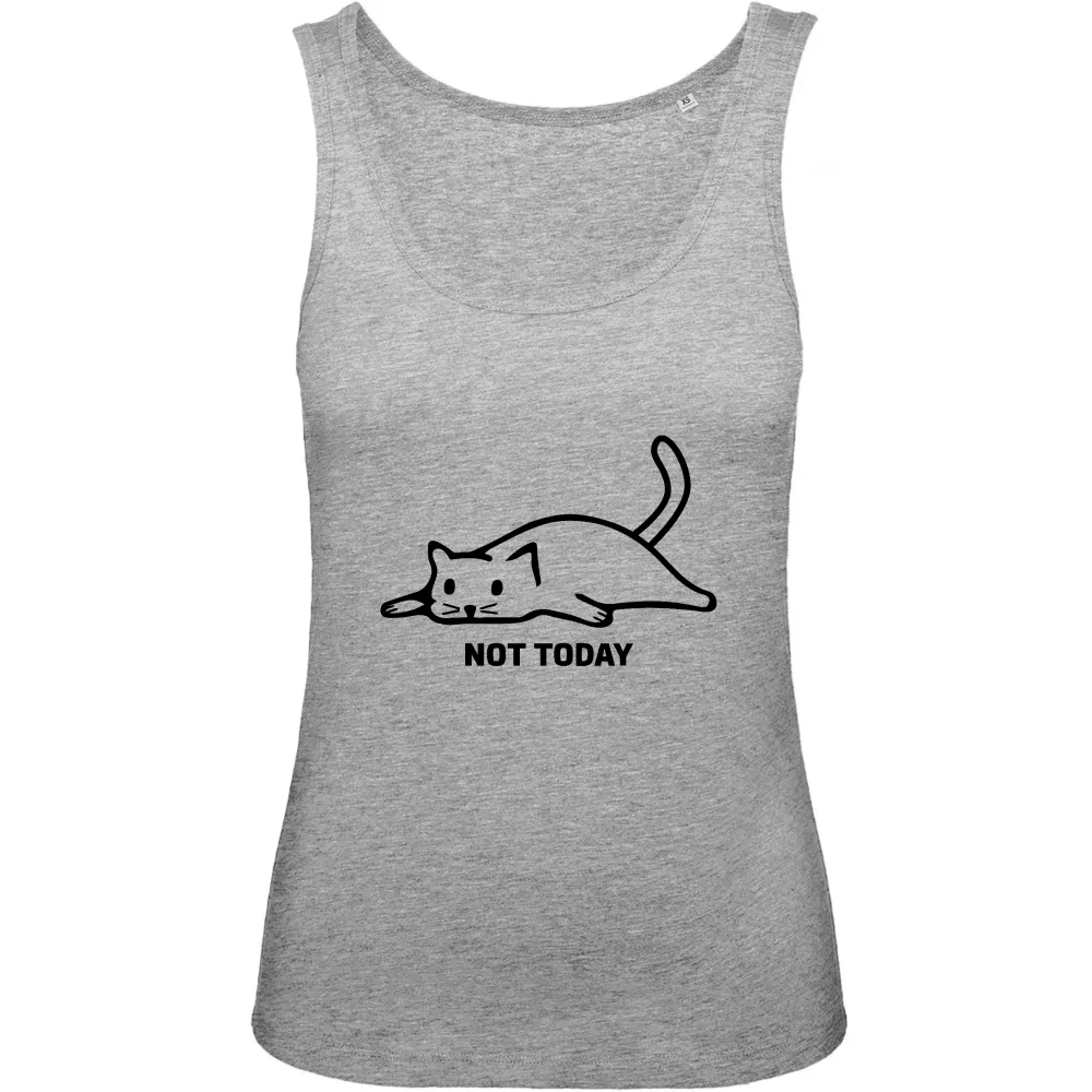 Refusal Cat Graphic Tank