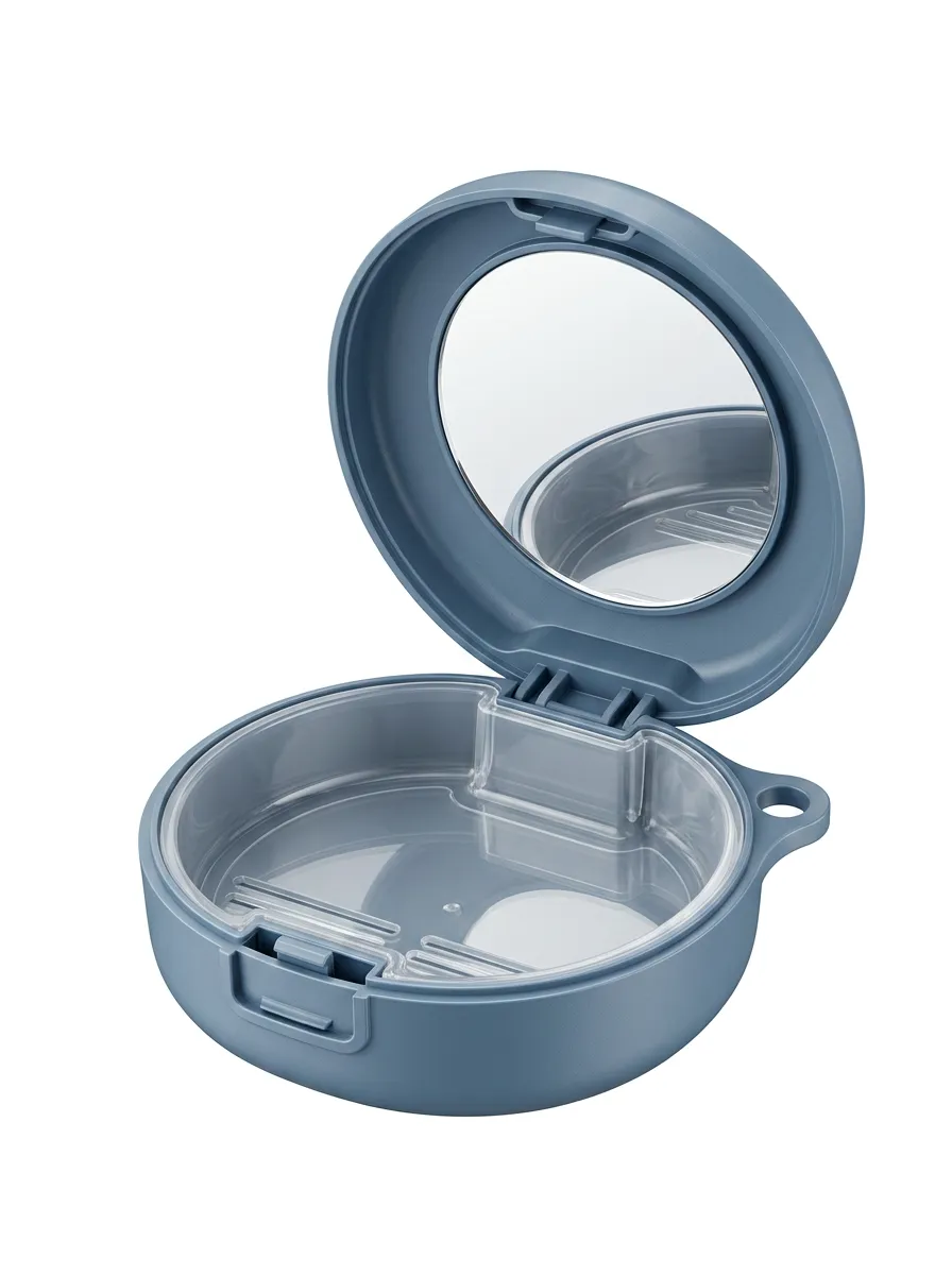 Travel Retainer Case with Mirror