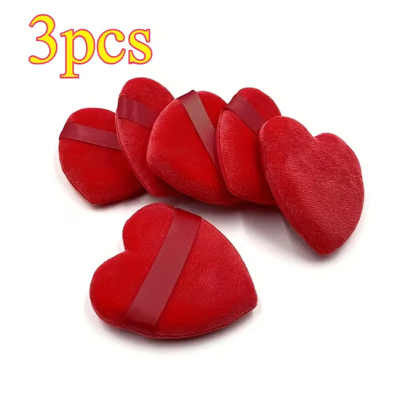Red Heart Makeup Sponge Set