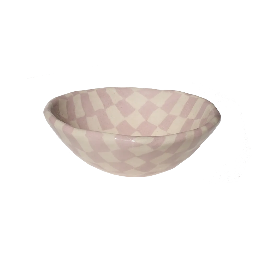 Check Bowl Kitchen Tableware Piece
