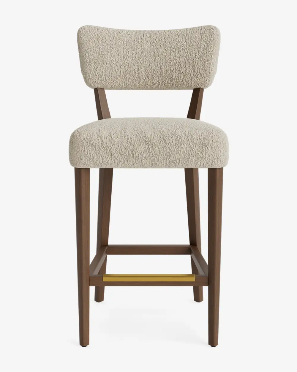 Vintage-Inspired Velvet Stool
