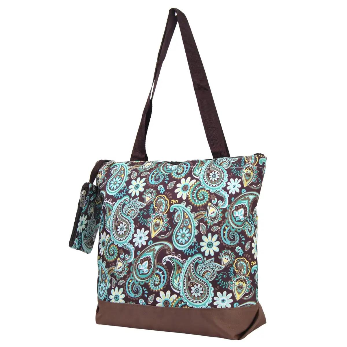 Paisley Canvas Tote Bag