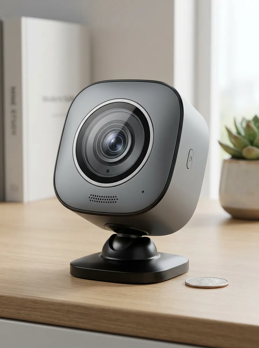 Indoor Monitoring Wide-Angle Wireless Compact Mini Security Camera