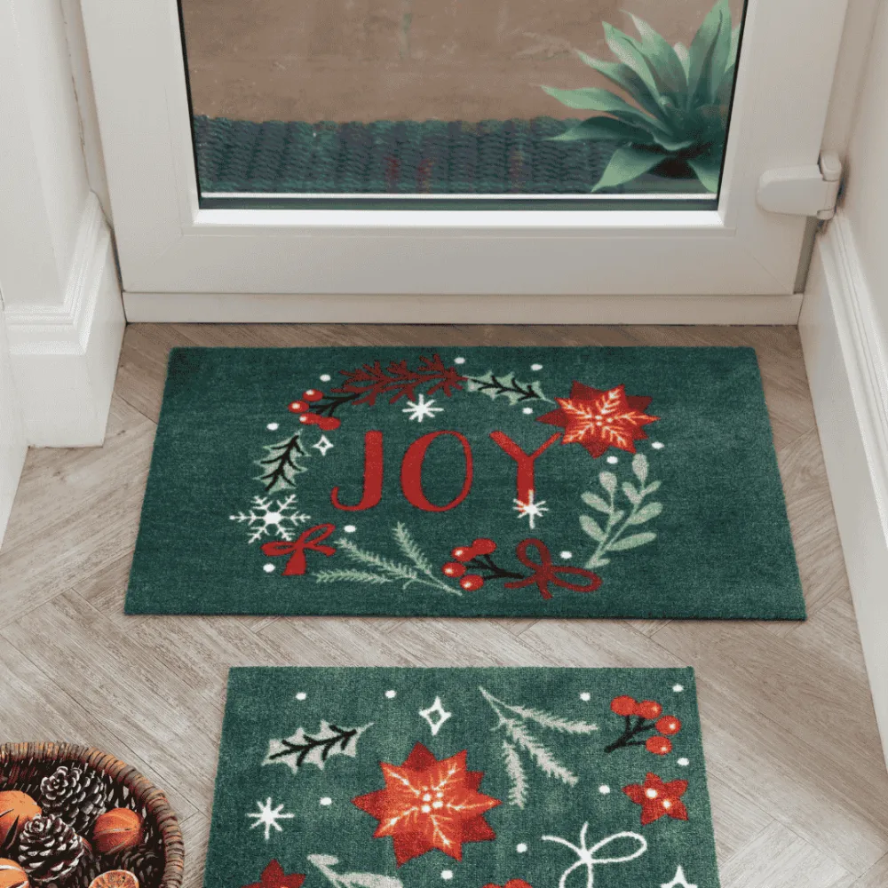 Foliage Joy Door Mat