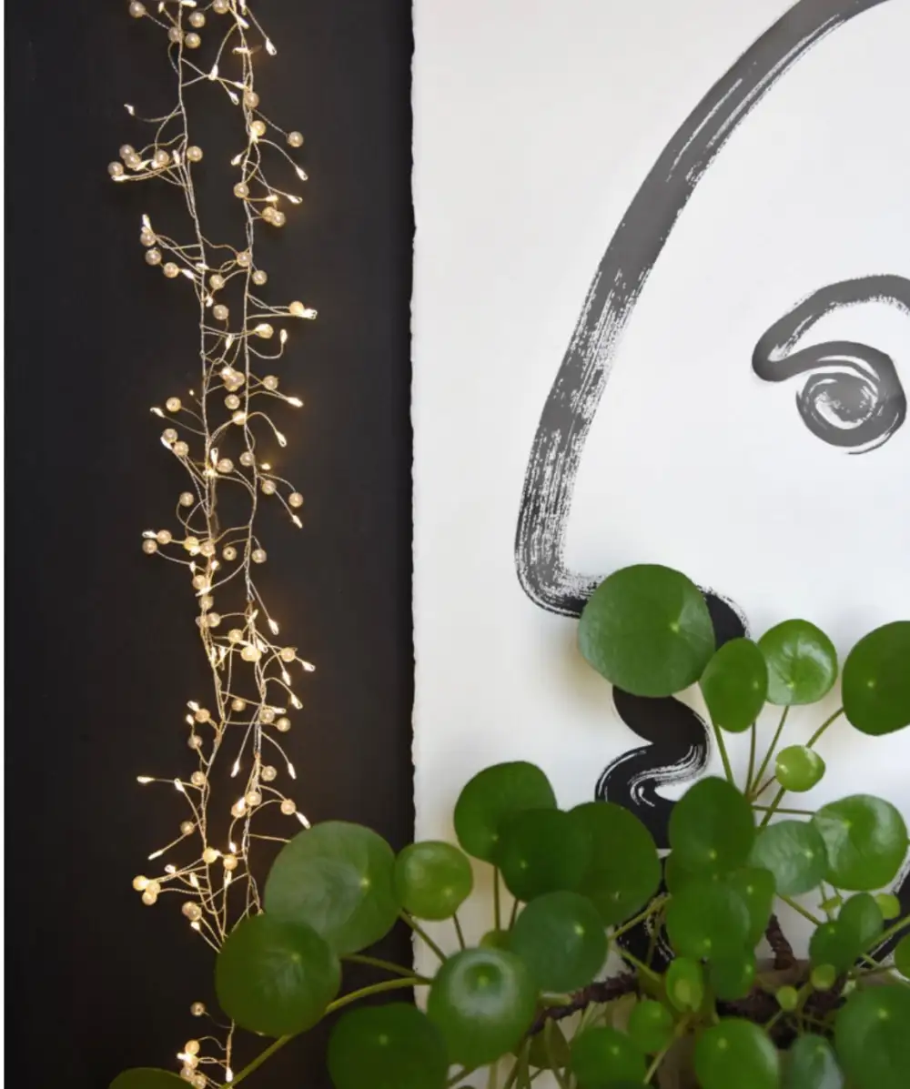LED Pearl Crystal String Lights