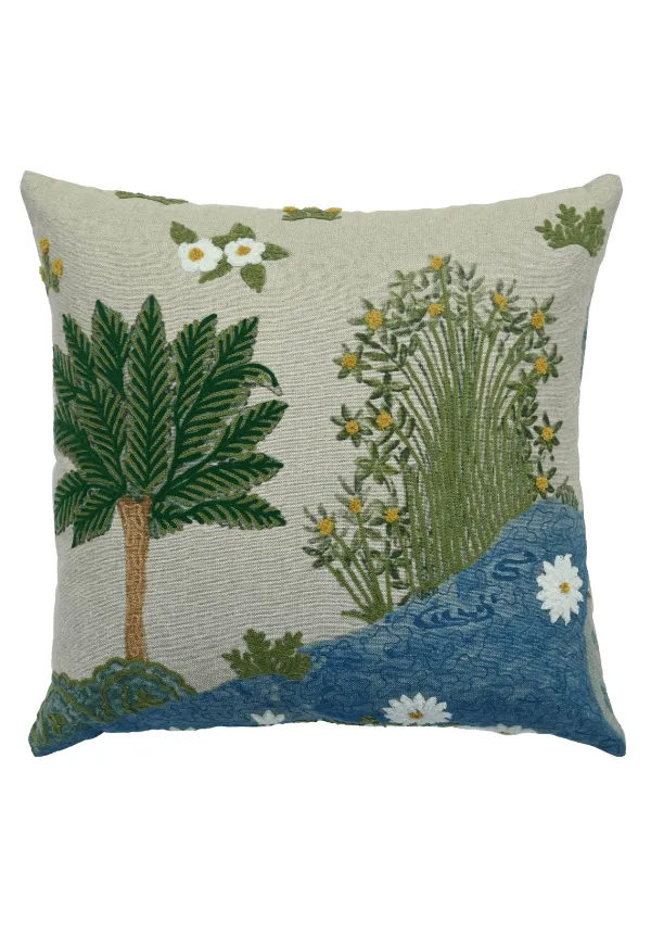 Botanical Cotton Decorative Cushion Cover
