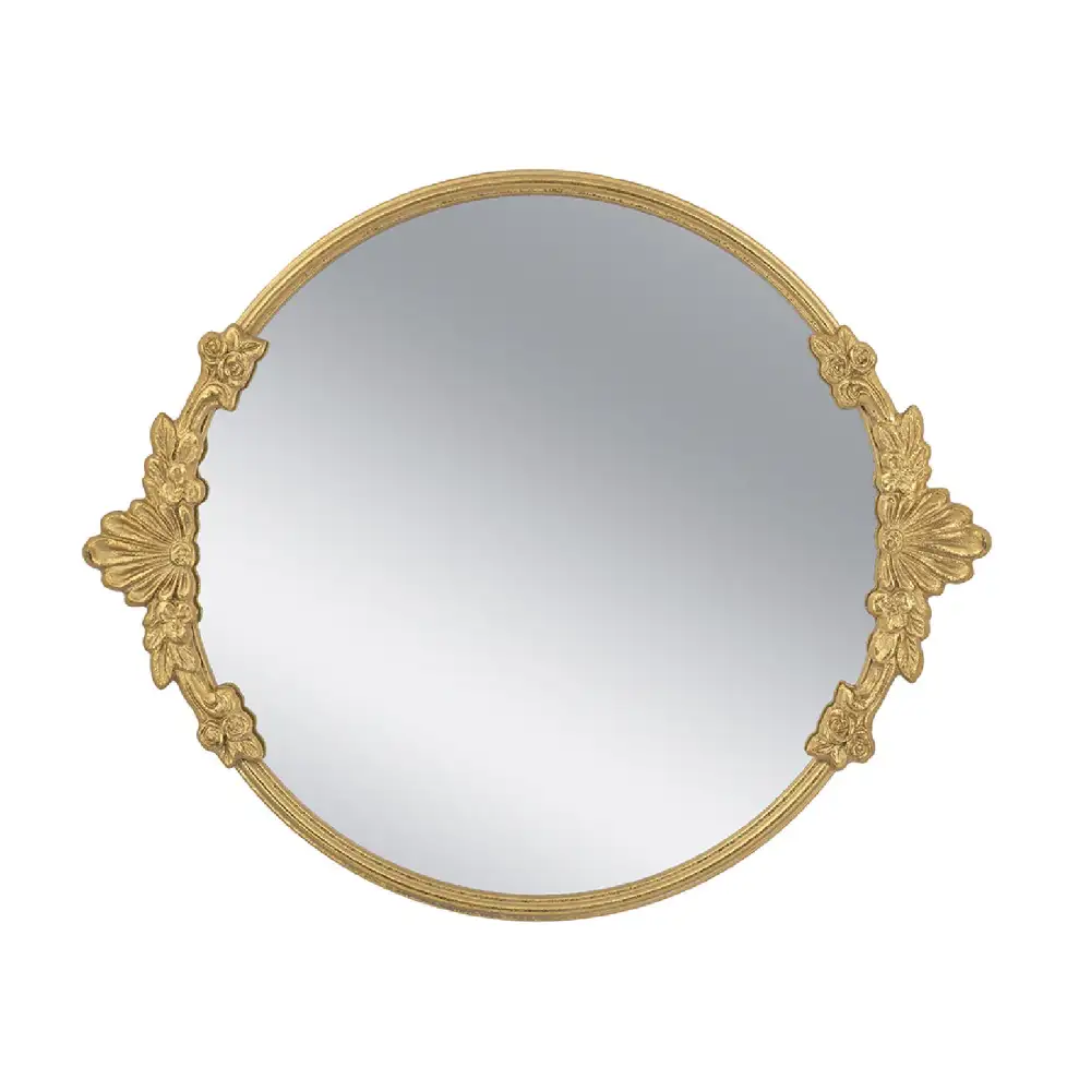 Iron Frame Mirror Tray