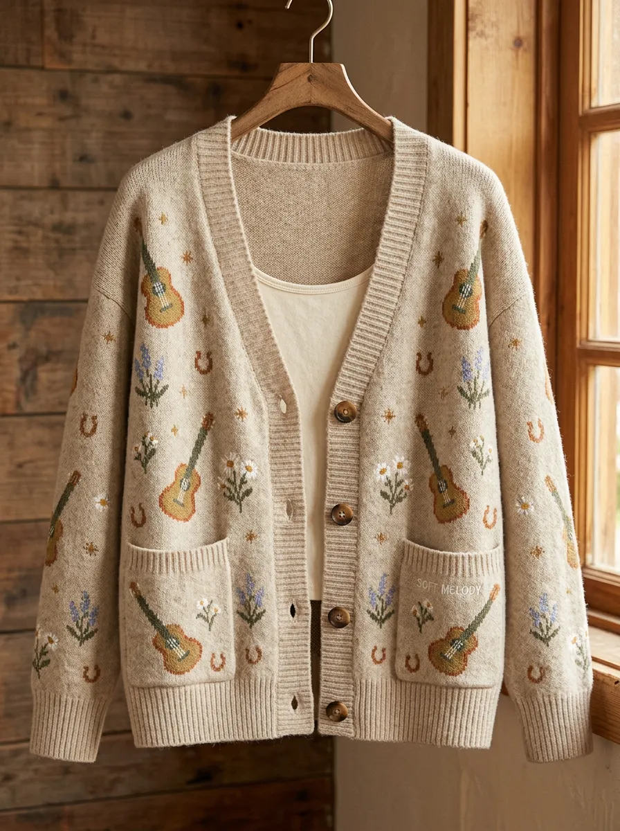 Open-Road Women's Country Music Casual Cardigan