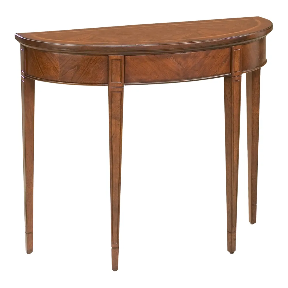 Modern Sculpted Classic Console Cabinet