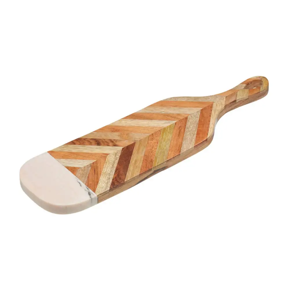 Serenity Mango Wood and Marble Paddle Board