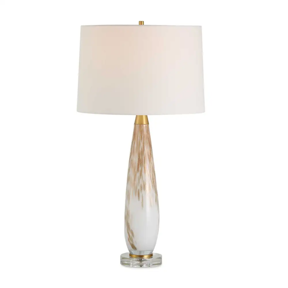 Speckled Glass Table Lamp