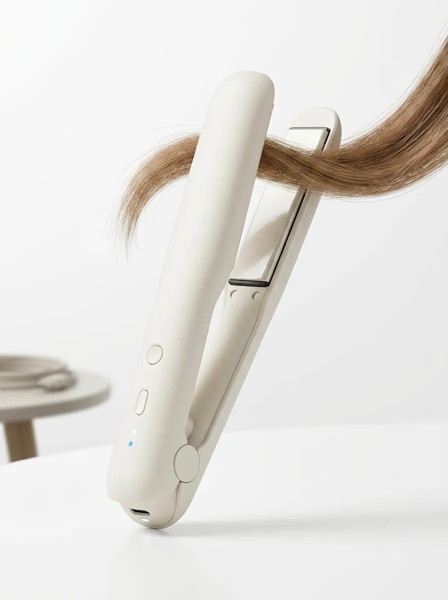 Quick Style Portable Ceramic Hair Straightener