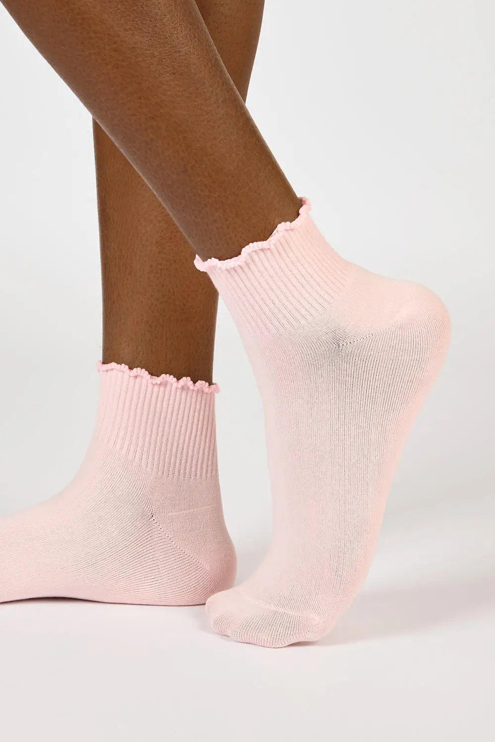 Classic Lettuce Trim Ankle Socks