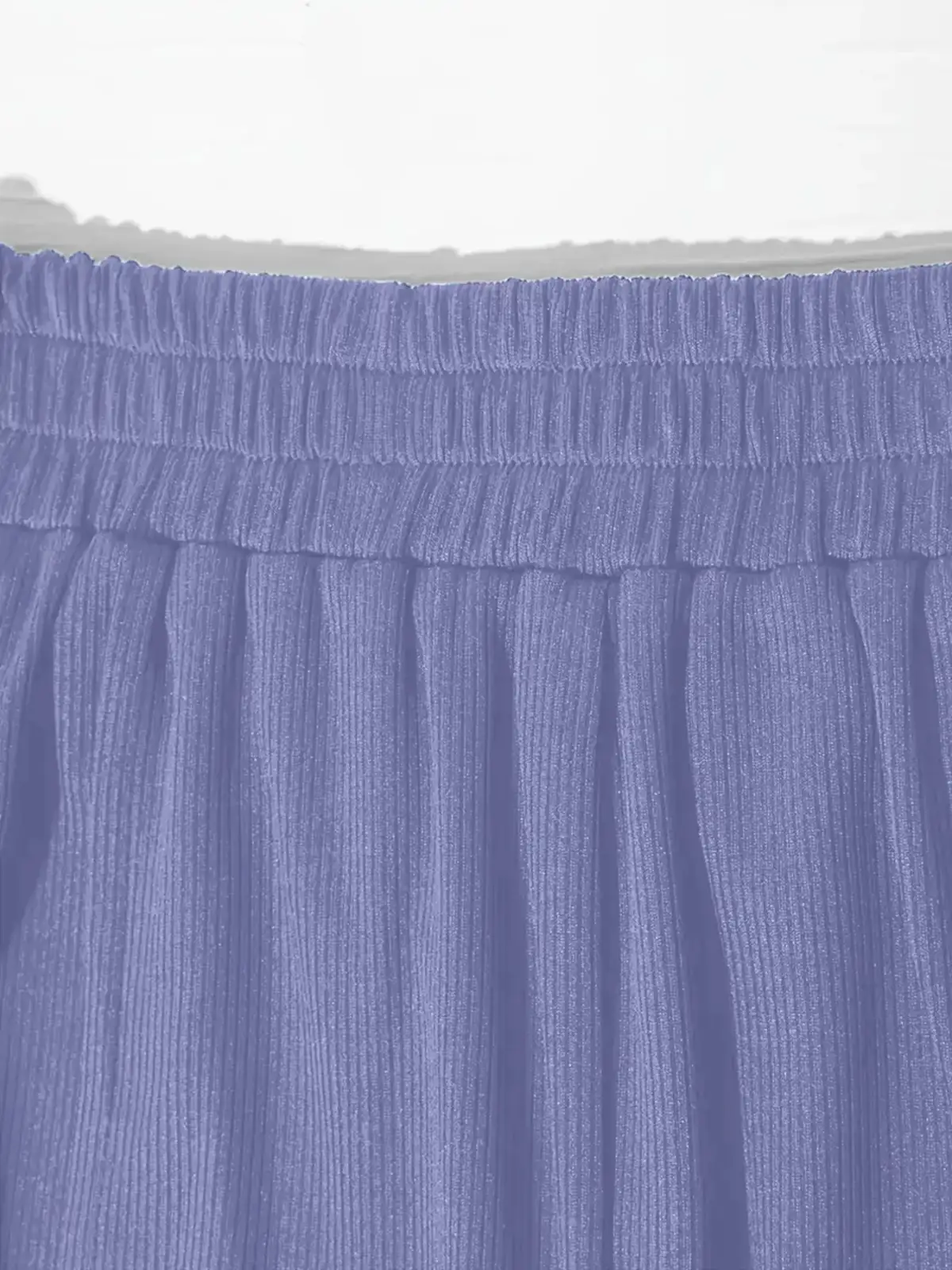 Tailored Round-Neck Pants Matching Set