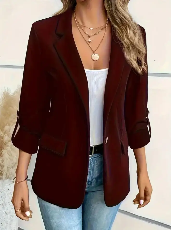 Slim-Fit Tailored Blazer