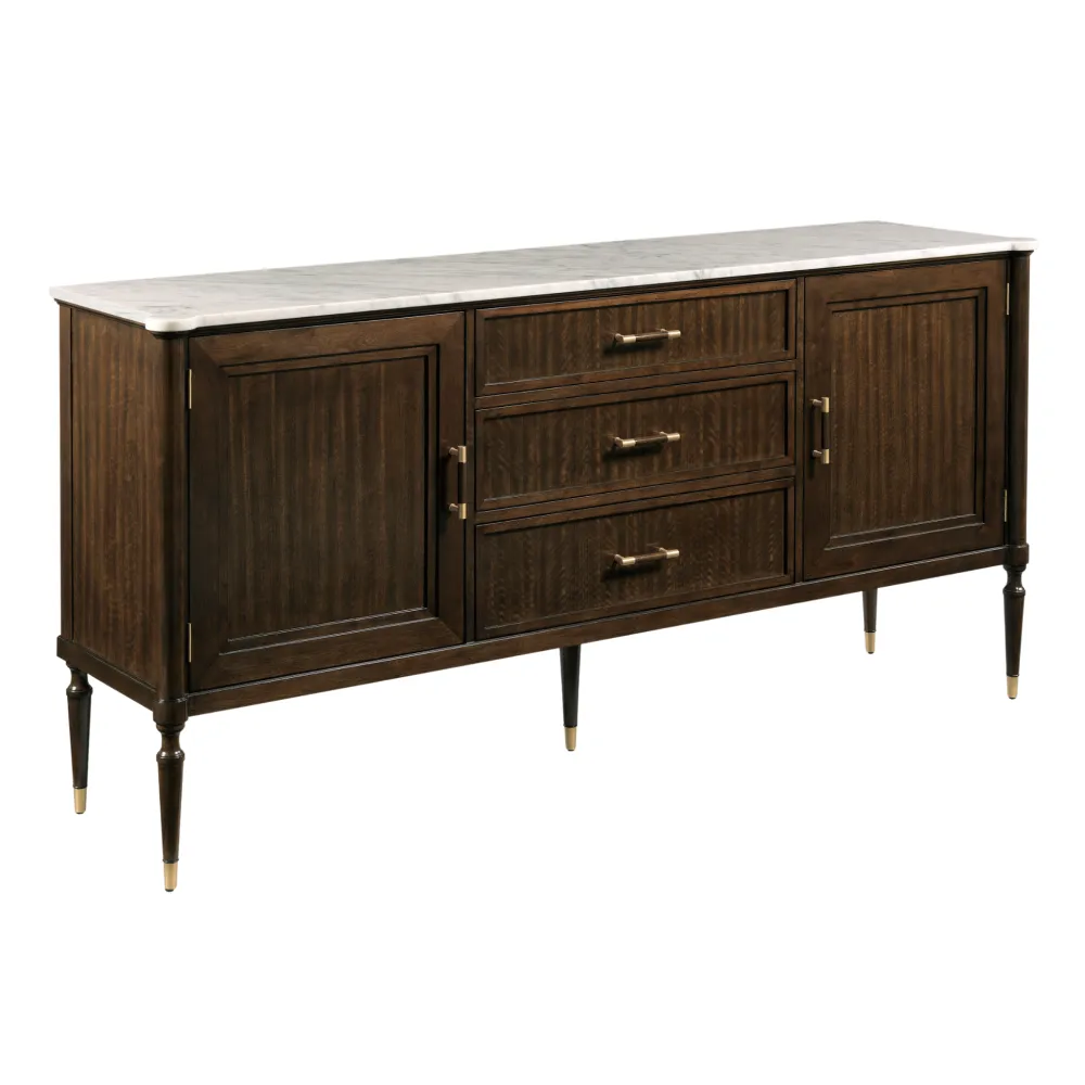 Wood Console Cabinet