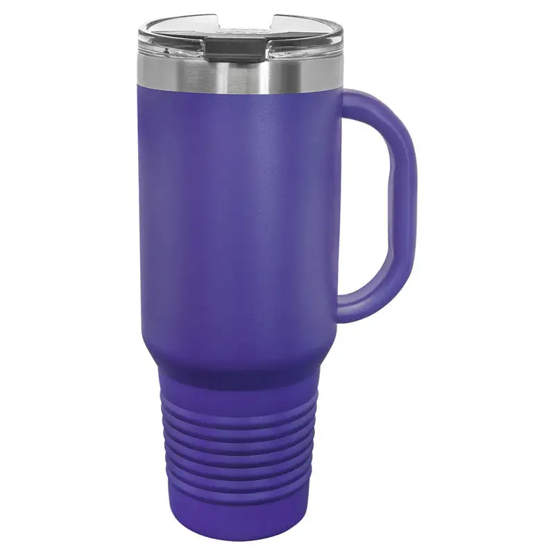 Travel Handled Straw Lid Travel Mug