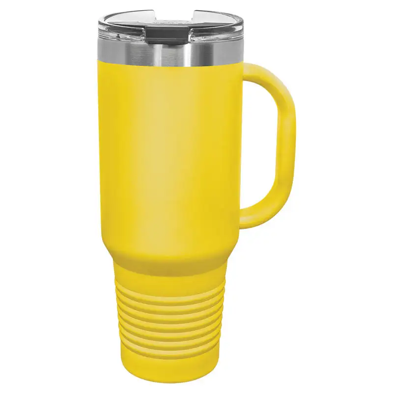Travel Handled Straw Lid Travel Mug