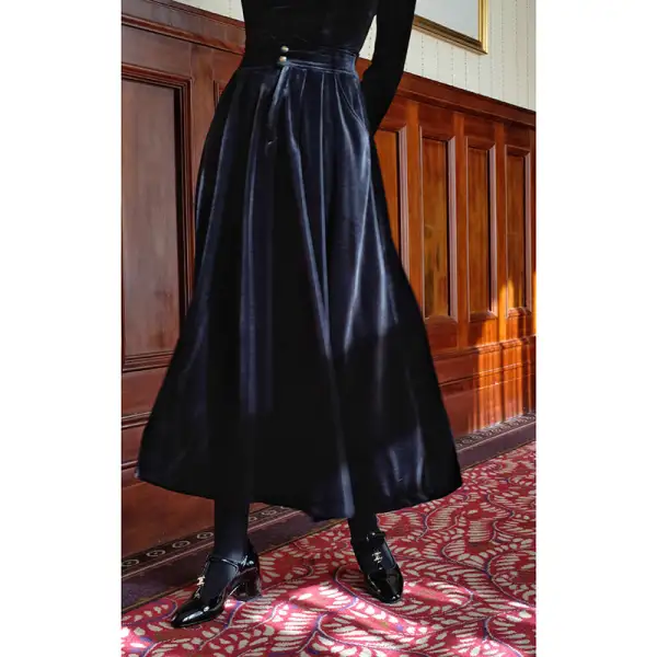 Weekend Soft Maxi Polyester Skirt