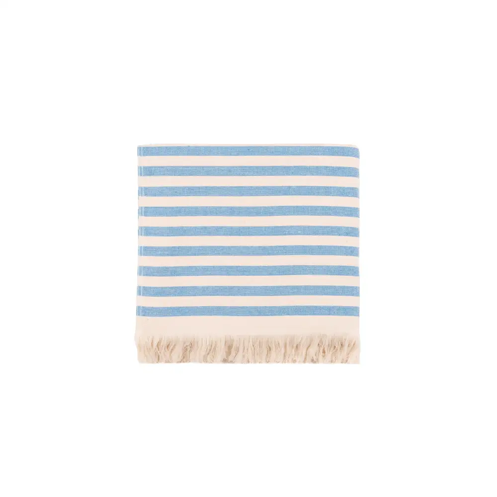 Striped Cotton Oversized Towel