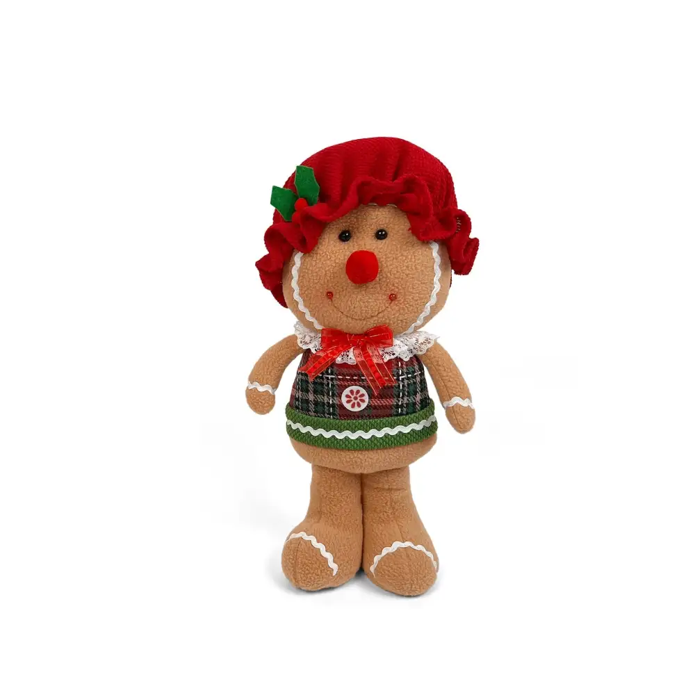 Standing Gingerbread Girl Figure