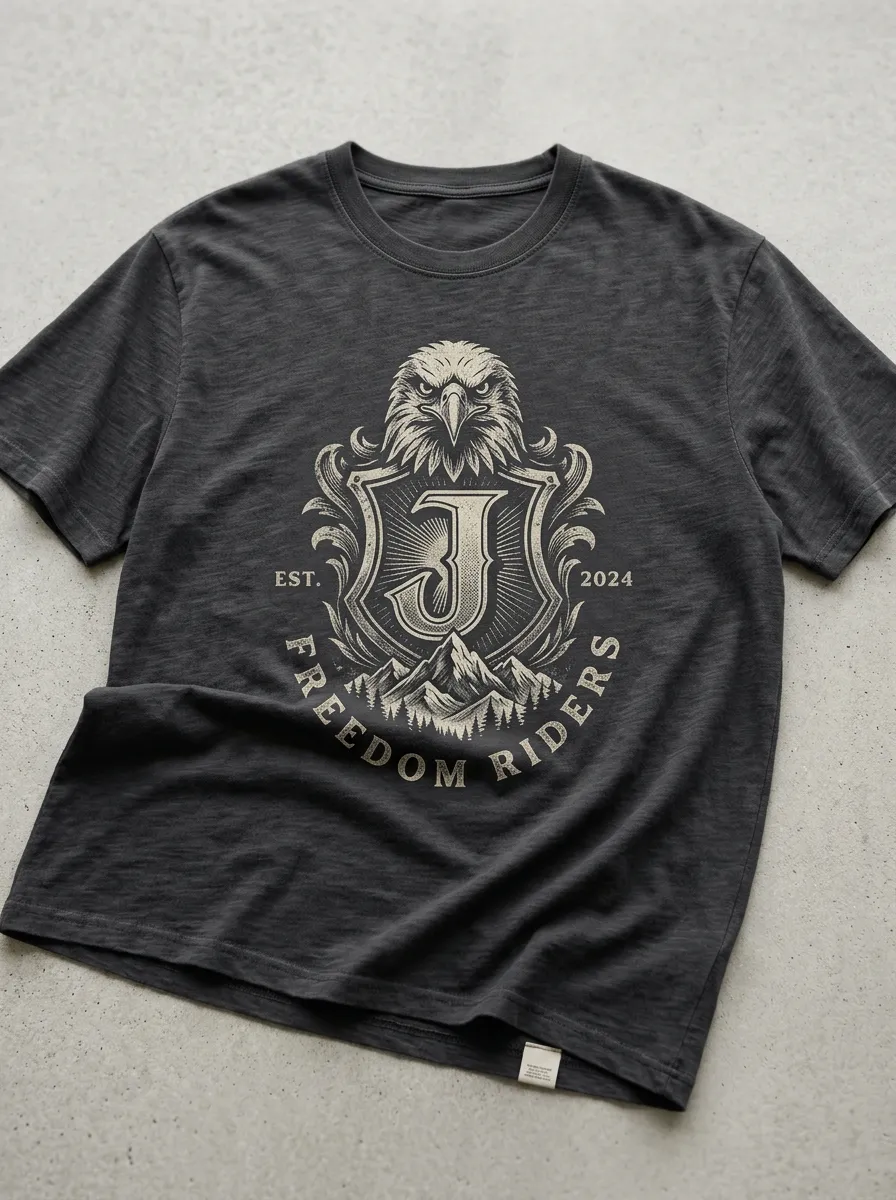 Men's Eagle Shield Graphic T-Shirt