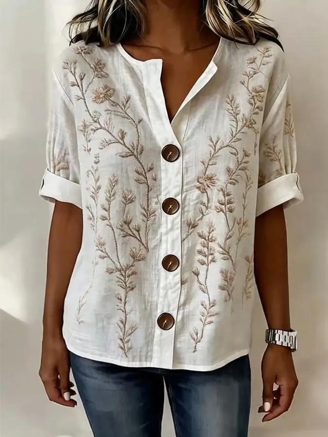 Women's Casual Printed Top