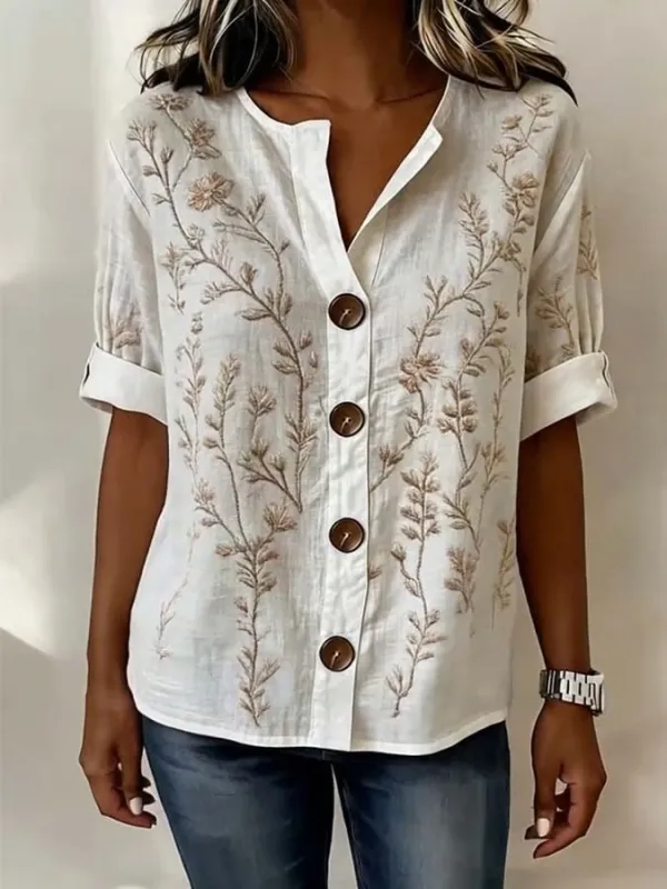 Women's Casual Printed Top