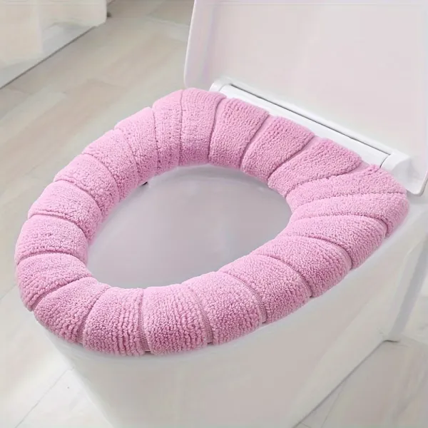 Plush Toilet Seat Cover