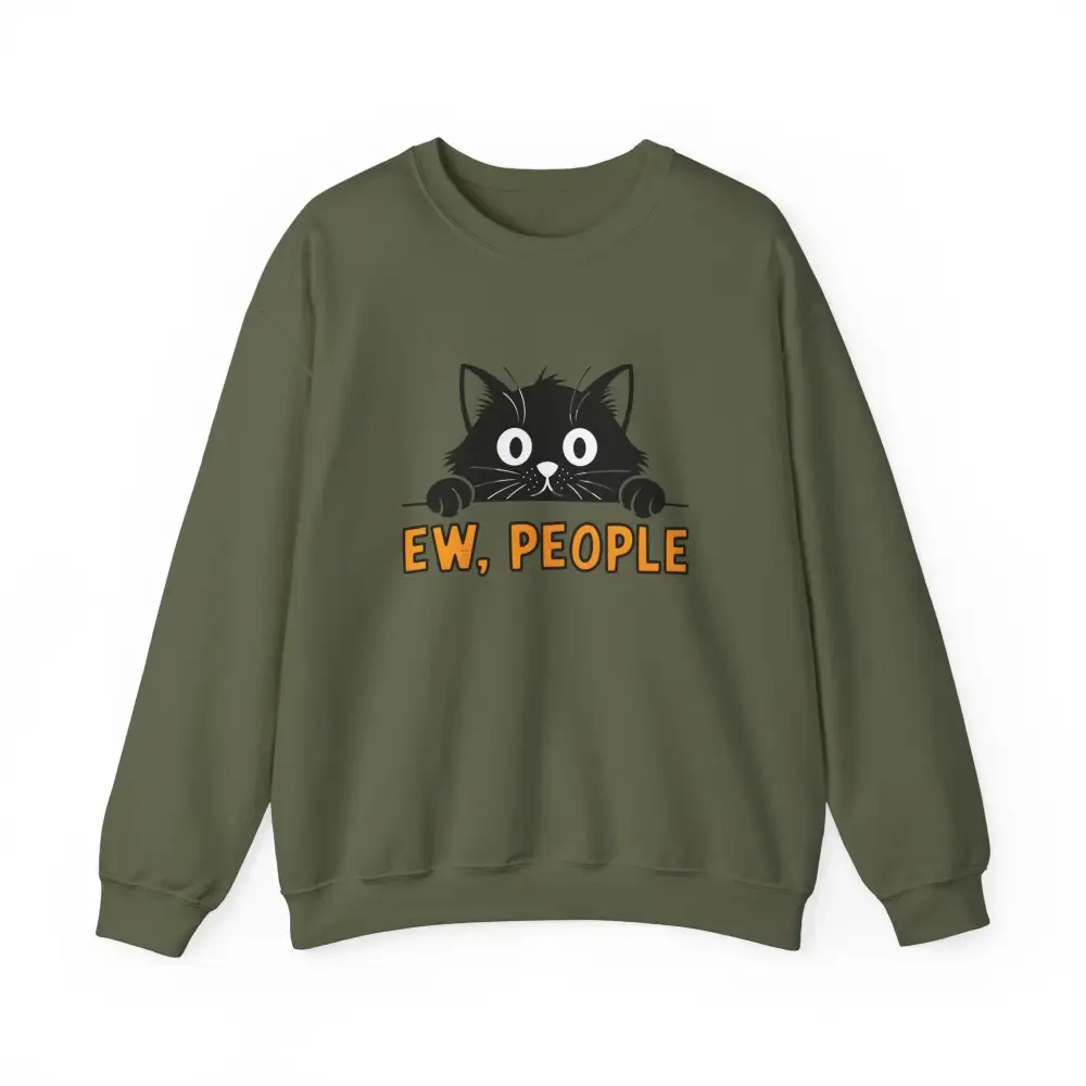 Anti Social Cat Crewneck Sweatshirt