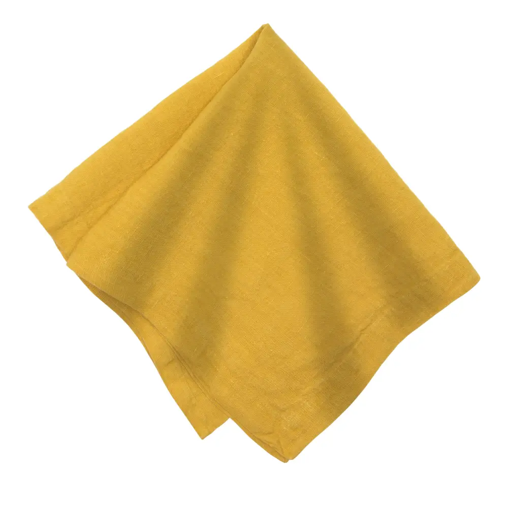 Softened Prewashed Linen Napkin Set