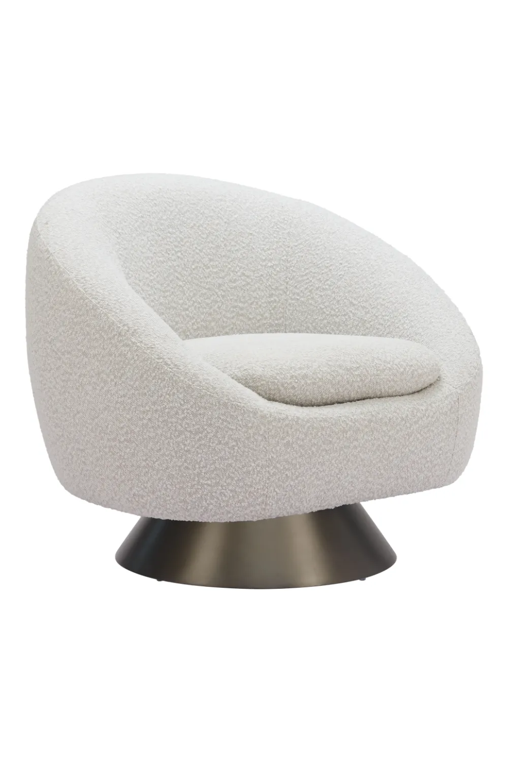 Bronze Base Swivel Chair