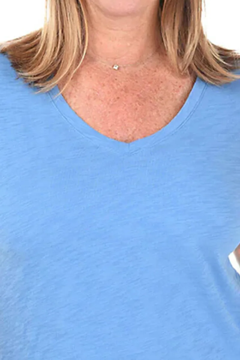 Skinny V-Neck Tee