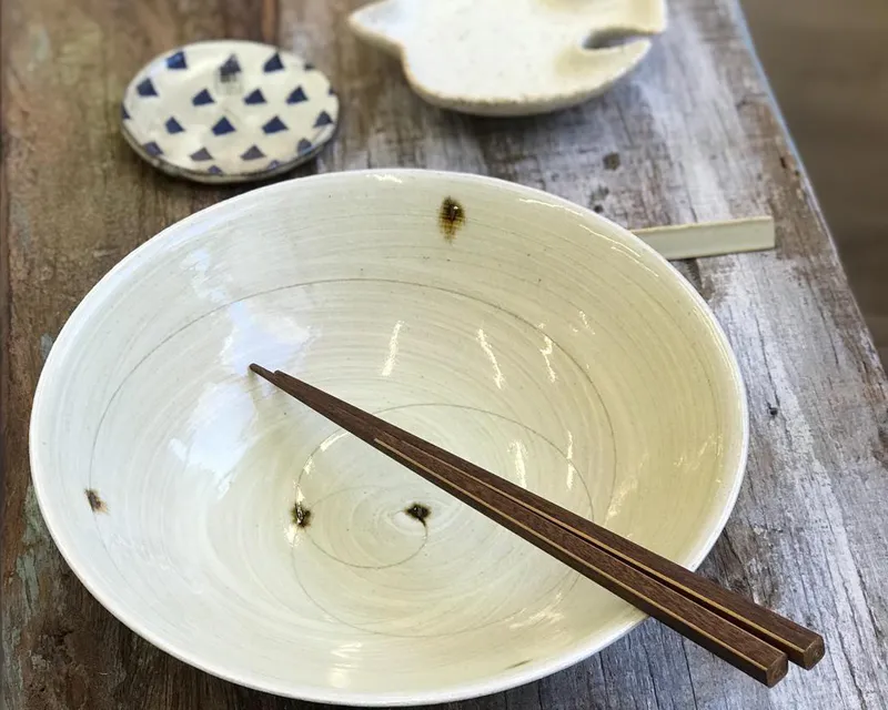 Wide Rim Soup Serving Bowl