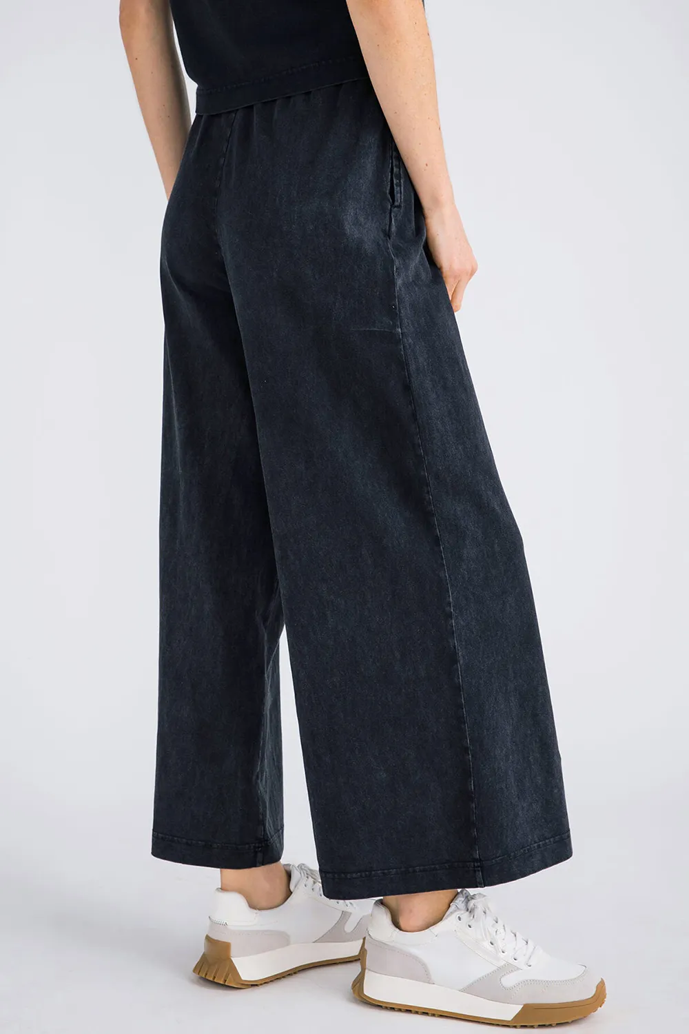 Flare Pocket Pant - Black